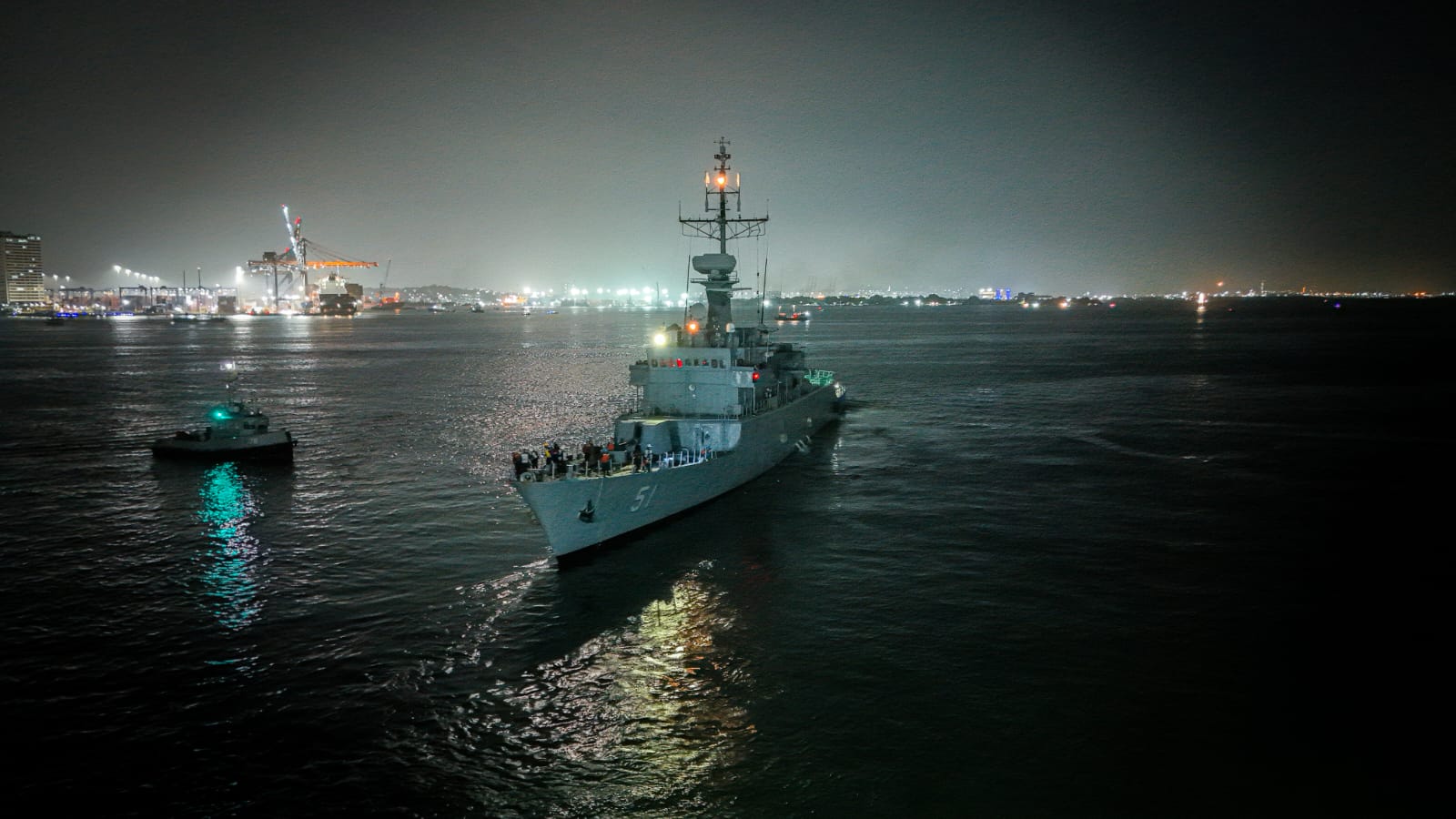   ARC "Almirante Padilla" zarpó para participar en la Operación UNITAS 67