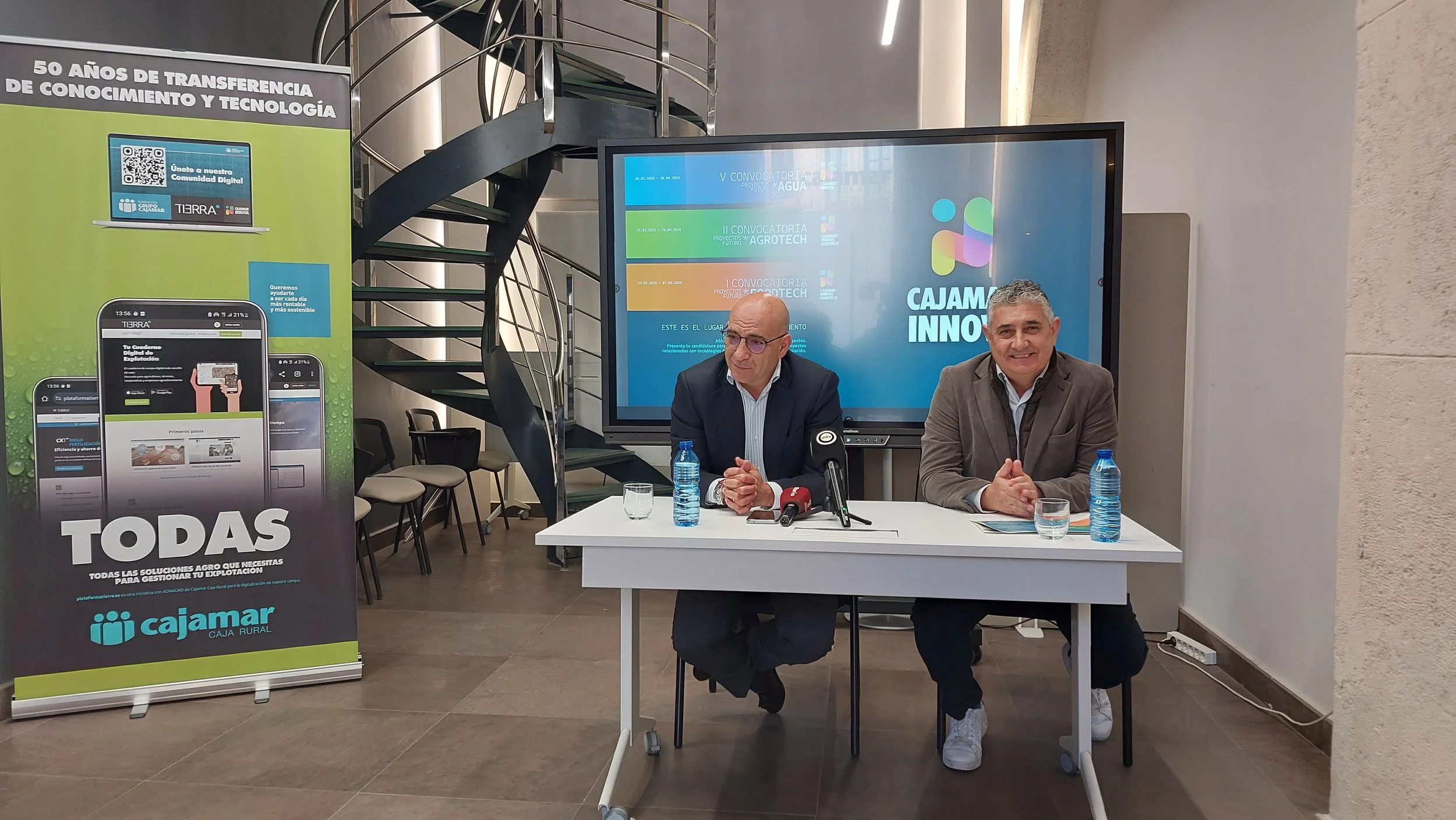 Cajamar Innova abre una nueva convocatoria de aceleración para empresas emergentes especializadas en agua, tecnologías de producción agrícola y&nbsp;de alimentos