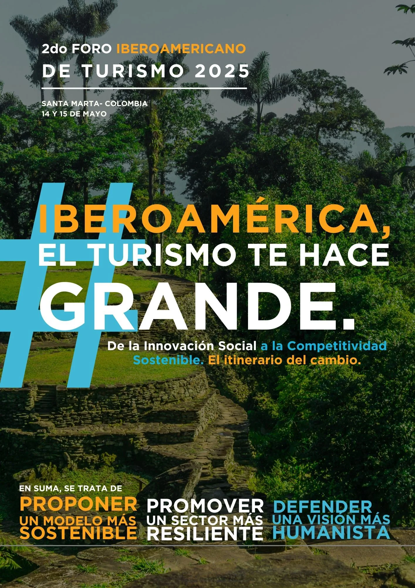 El II Foro Iberoamericano de Turismo Sostenible: Un paso hacia la competitividad y la inclusión en Santa Marta, Colombia
