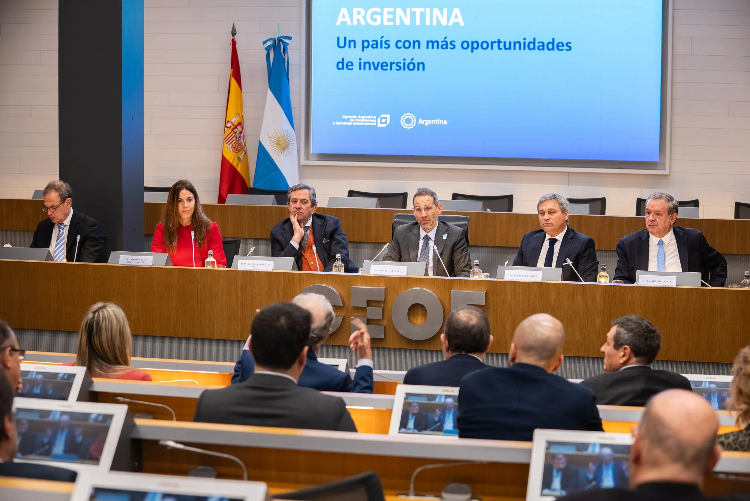 El presidente de la Agencia Argentina de Inversiones, DiegoG. Sucalesca, presenta oportunidades de negocio en CEOE
