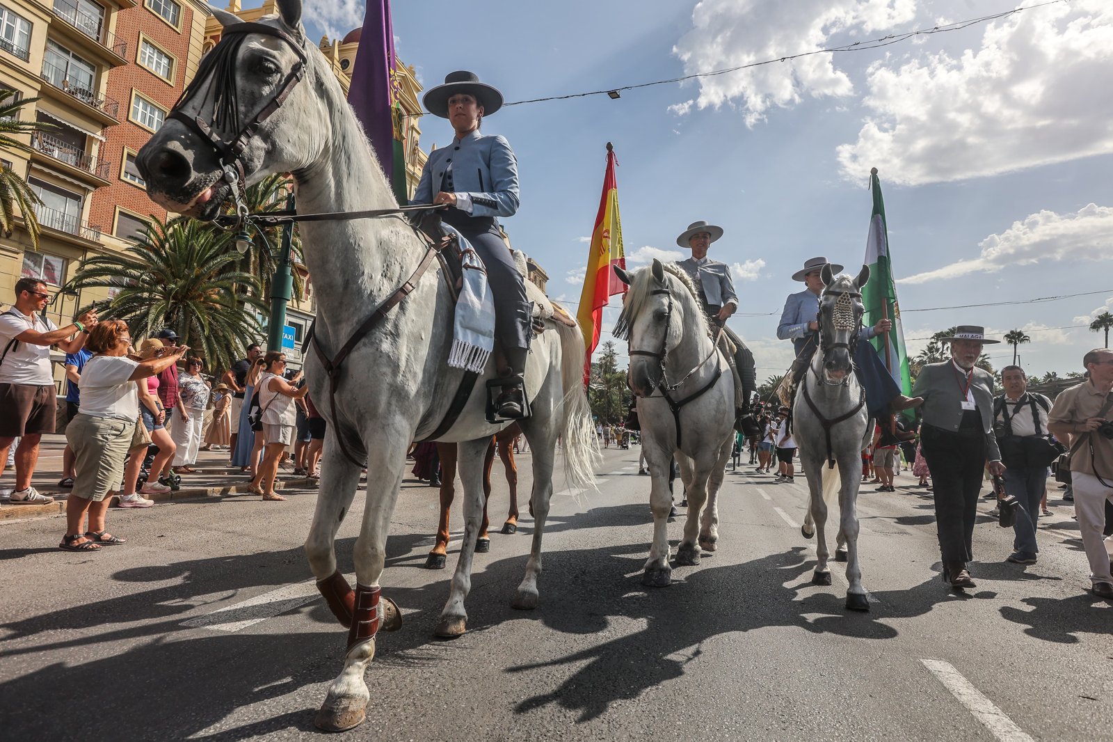 La única Romería Urbana de España proyecta la cultura, el turismo y el comercio local de Málaga
